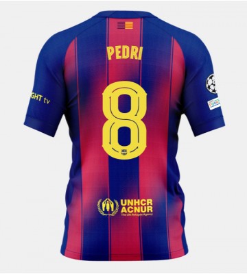 Barcelona Pedri Gonzalez #8 Hemmatröja 2025-26 Kortärmad